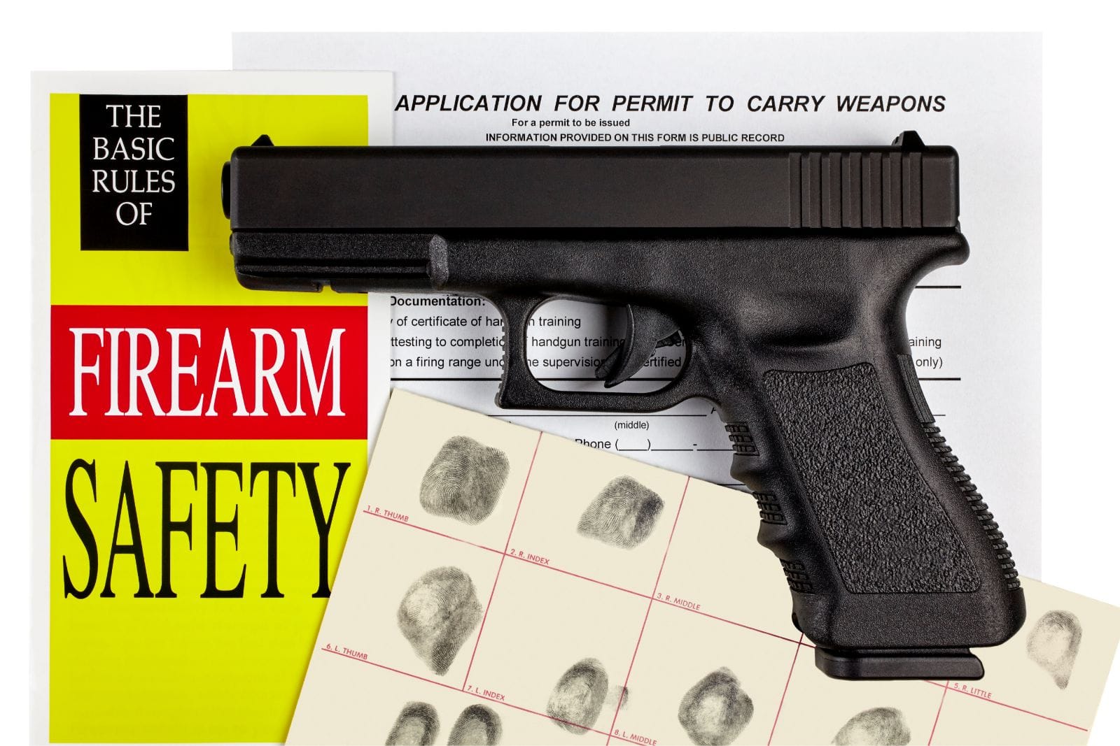 firearm saftey documents and firearm